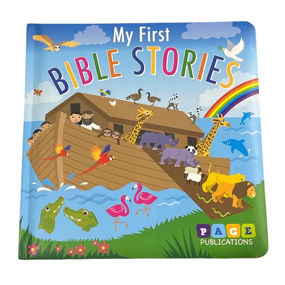 NEW My First Bible Stores Board Book Children Learn Jesus and Love of God